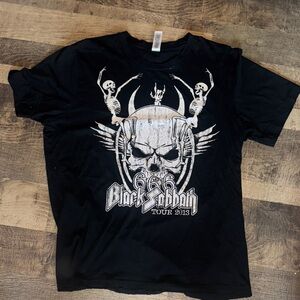 Vintage Black Sabbath 2013 "Dancing Skeletons" Tour Tee - Bella Canvas L